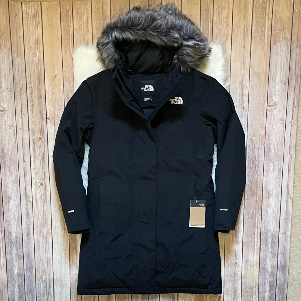 The North Face Women’s Arctic Parka Waterproof Coat In Black